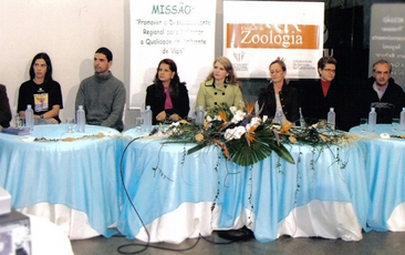 Cerimônia de inauguração da Exposição “Ecossistema Marinho” (2006).